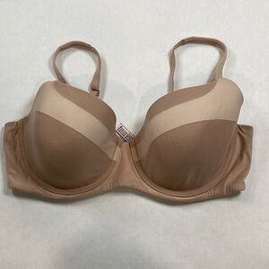 Victoria's Secret lined Demi nude bra